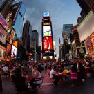 Party time at Times Square