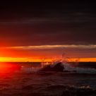 Waves and sun