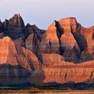 Badlands on Fire