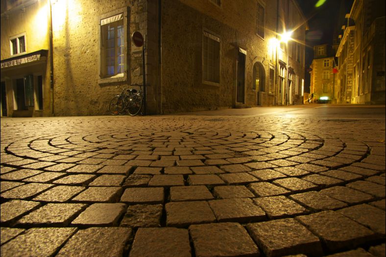 round the corner