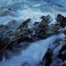 mountains emerge from the sea