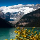 Canoeing at Lake Louise