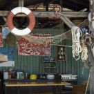 Old fishermans backyard