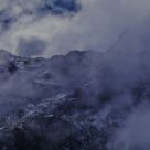 foggy mountain