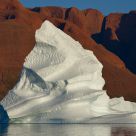 ice on redrock