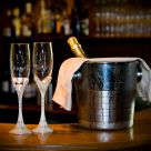 Cheers to the bride and groom!