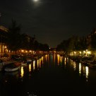 Moonlit Amsterdam