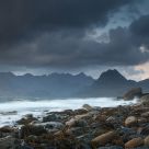 Elgol stormy sunset