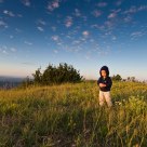 On the Rim at Sunrise