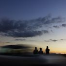 Watching the sunset..