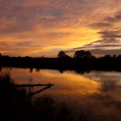 Sunset at Columbia Lake