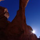 Morning light at Double Arch