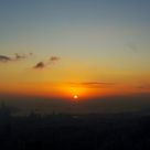 sunset in Hong Kong