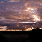 Exploding sky.