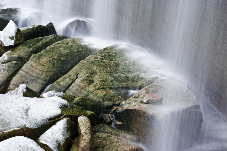 Falling water