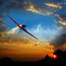 Power in the Eaarly Morning Sky..