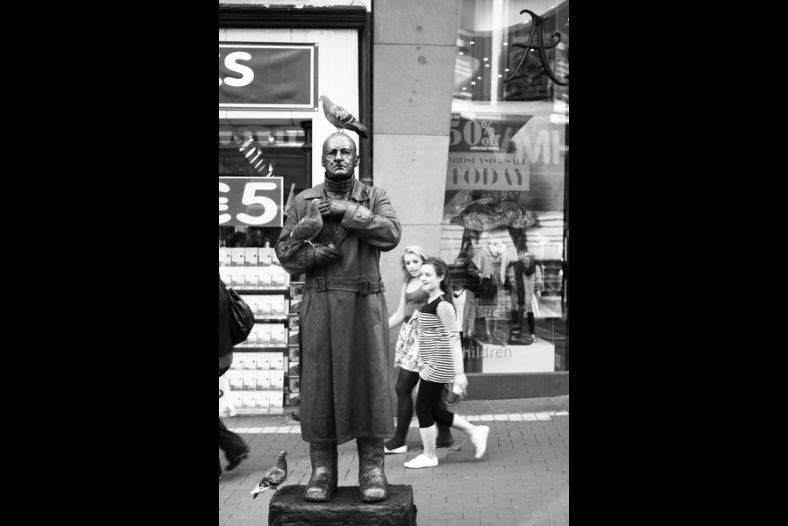 Irish Street Performer