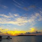 sunrise at Maldives