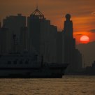 the sun is going down...