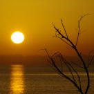 sunset in maremma