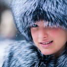 Russian winter girl