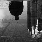 Reflejo, Catedral y desconocido