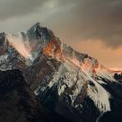 Sunrise in the Rockies