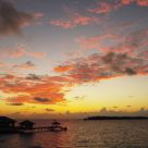 sunrise at Maldives