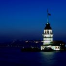 Maiden's Tower of blue