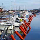 The boats at harbor