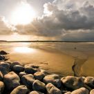 Sun, Clouds, Beach