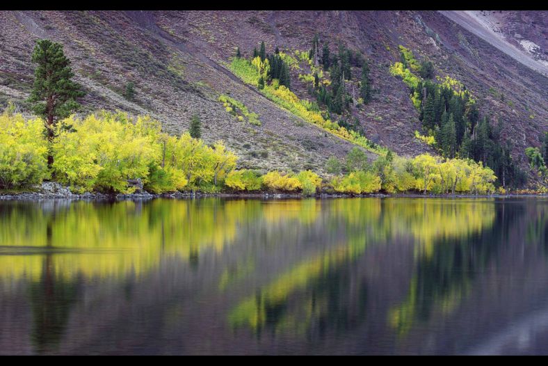 Convict Lake Autumn Reflection
