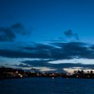 blue hour on kuapa pond