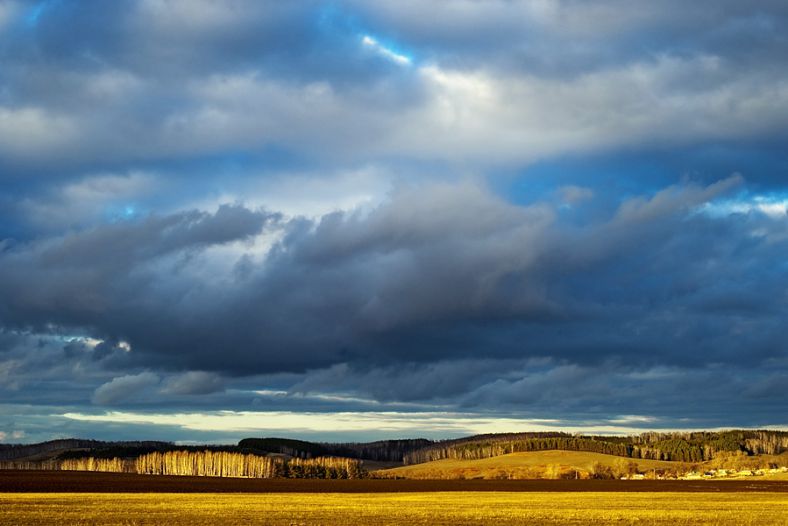 Stormy Dark Sky I