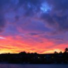 tricolor sunset