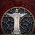a statuary of Jesus