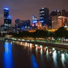 Melbourne by night