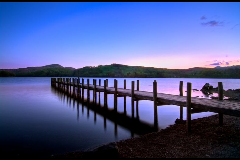 Jetty in the gloaming
