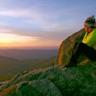 Peaks of Otter Sunset