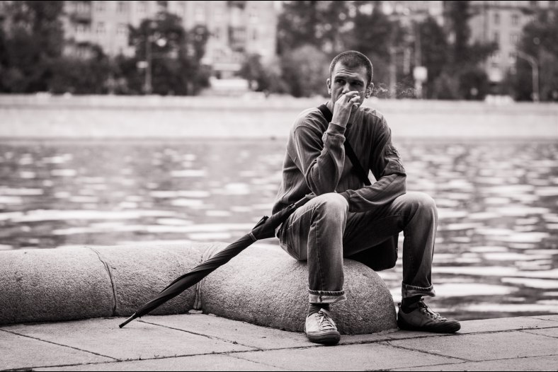 Waiting for something