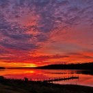 Sunrise over the Murray River