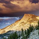 Sunset At Autumn In Yosemite
