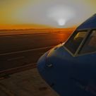 Facing the sunrise
