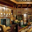 Library at Muncaster Castle