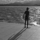Dip in the sea