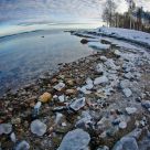 Winter beach