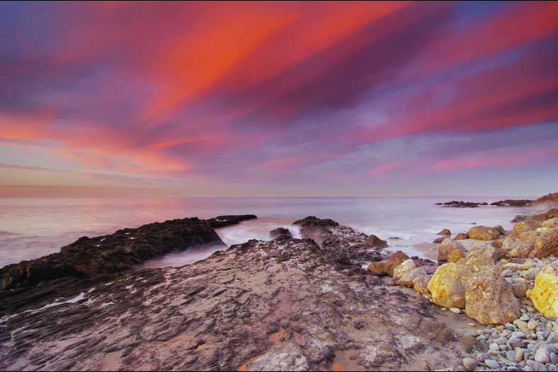 The Shore Is Aglow