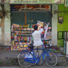 la bicyclette bleue.