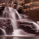 Autumn waterfall