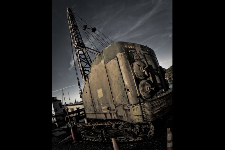 Rusty Crane